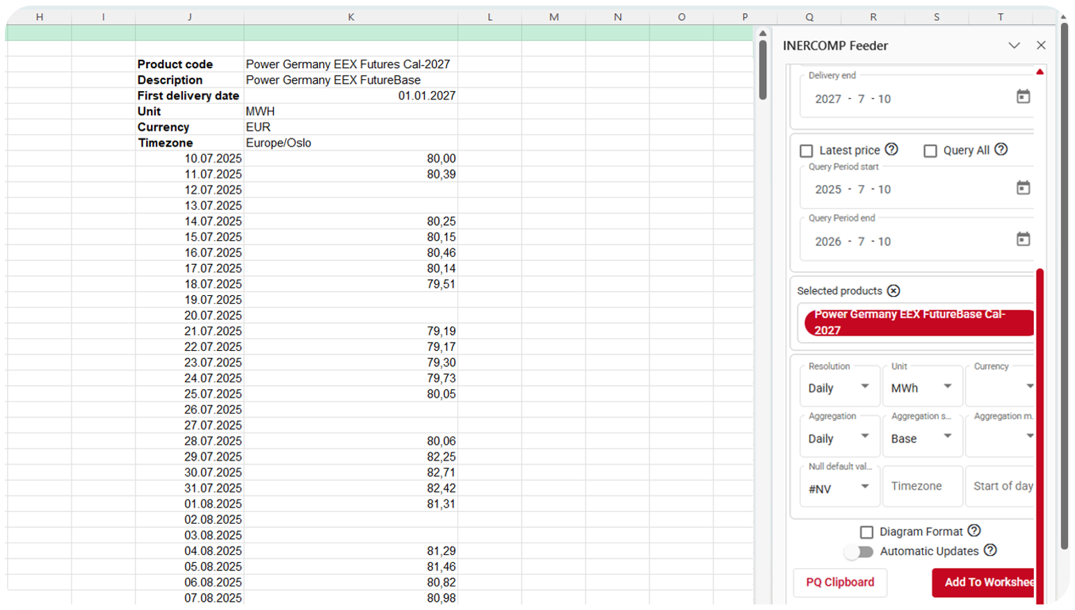 Data Feeder